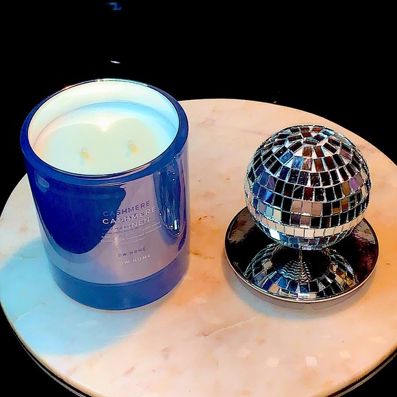 DW HOME CANDLE CASHMERE & LINEN  2 WICK RICHLY SCENTED NEW 13.2 oz - Picture 2 of 5